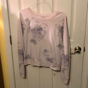 Abercrombie and Fitch floral sweater